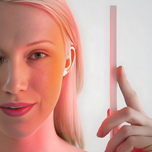 Red LED light therapy device by Lucibel.le. Reduces acne and scars.